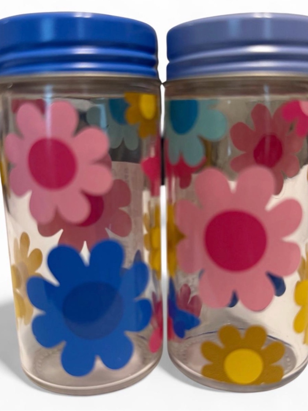 New Dolly Parton Floral Jars - 2 piece